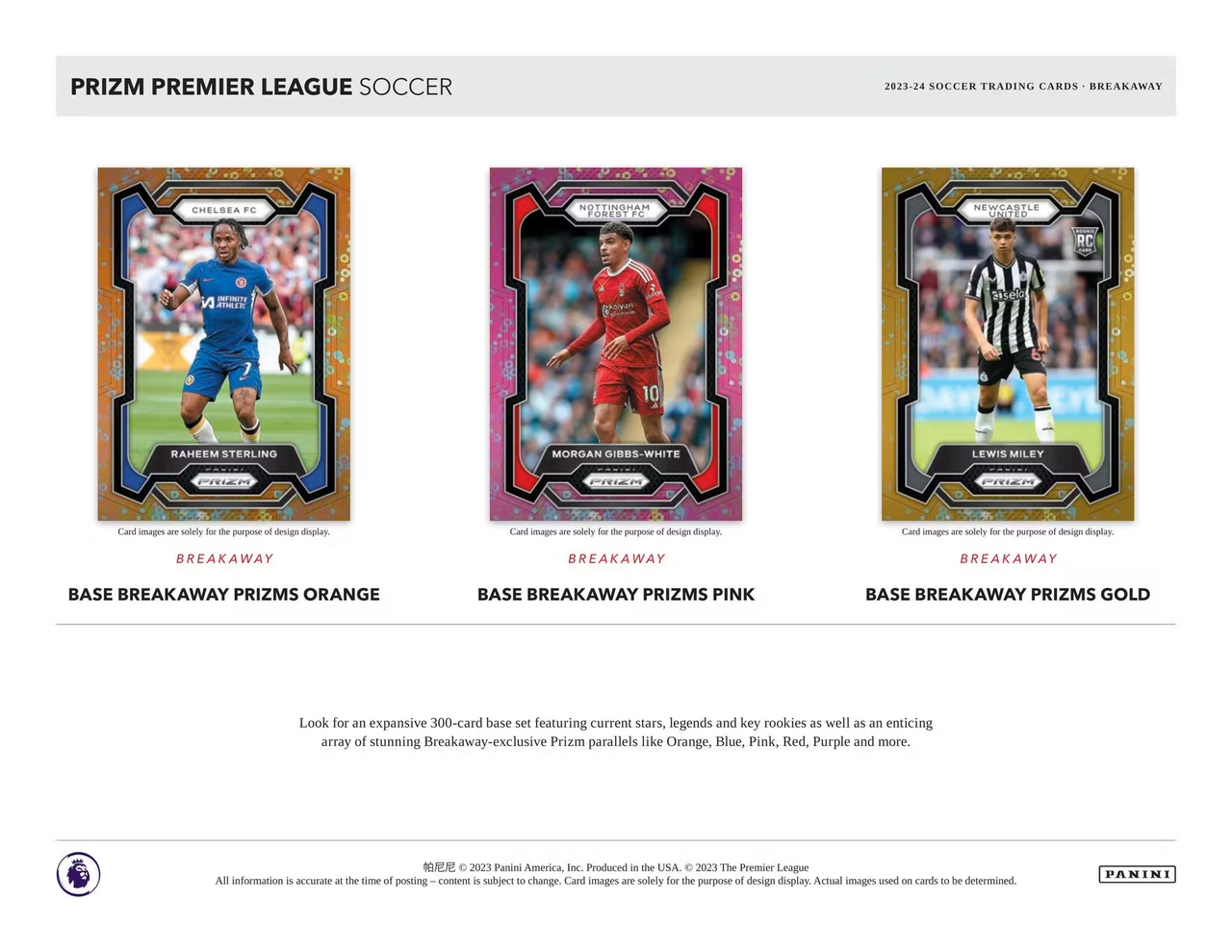 2023/24 Panini Prizm Premier League Soccer Breakaway Box