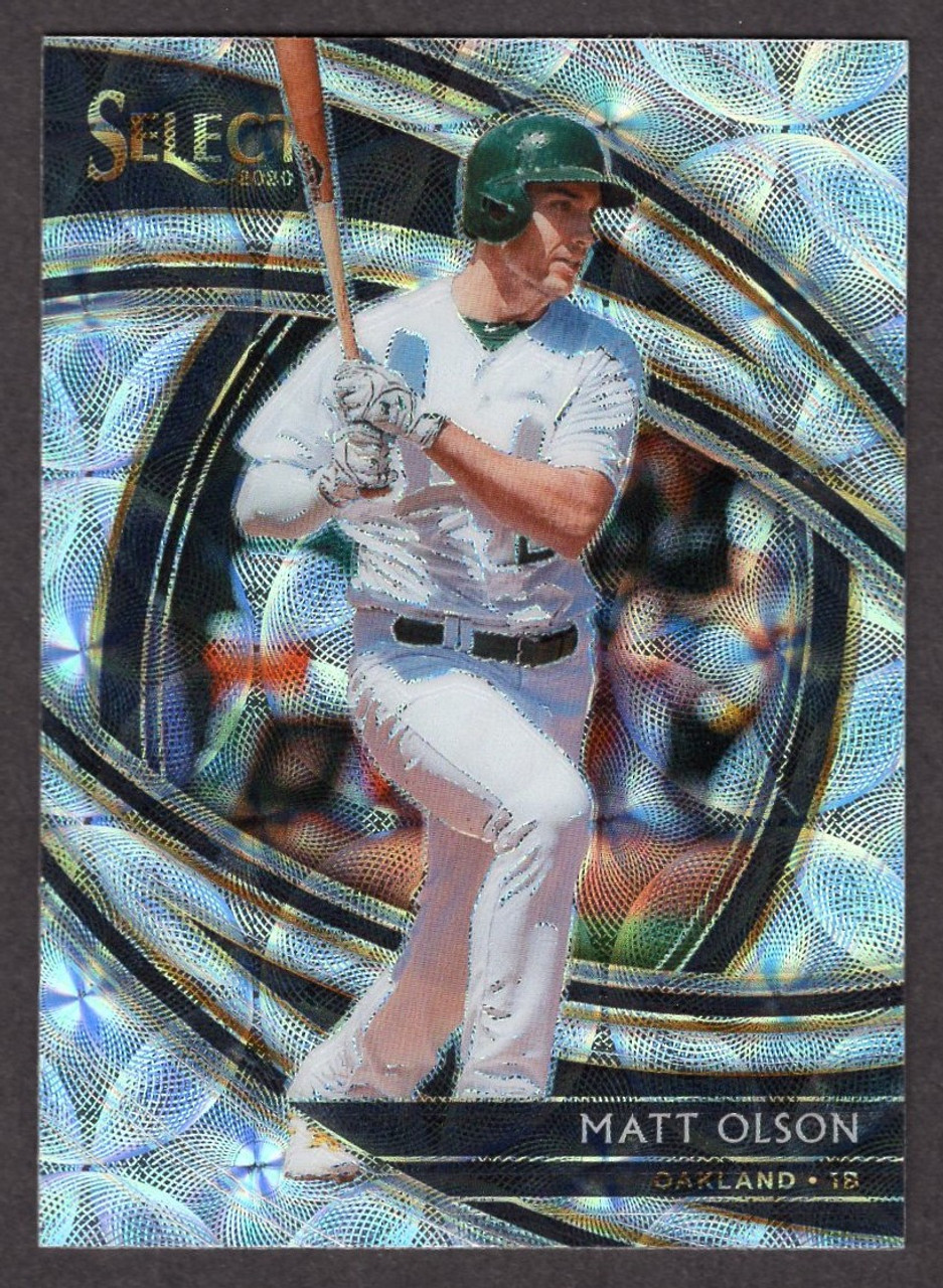 2020 Panini Select #152 Matt Olson Premier Level Scope Prizm