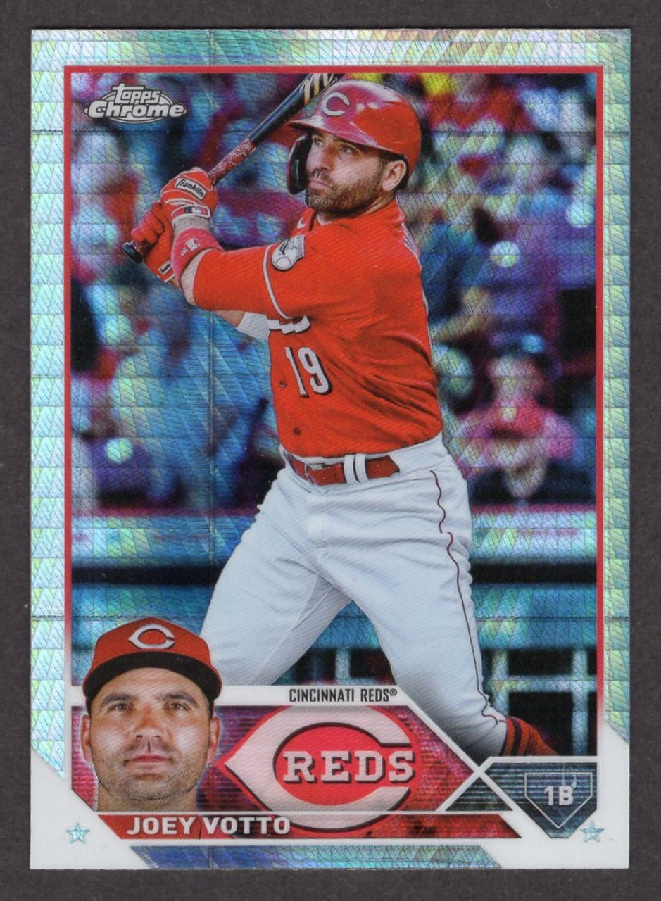 2023 Topps Chrome #190 Joey Votto Prism Refractor