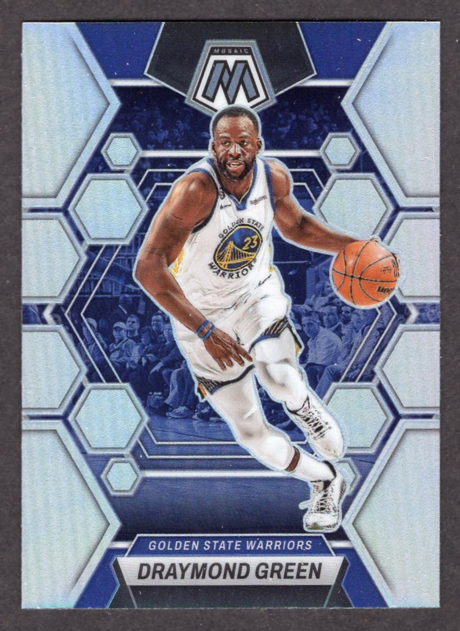 2022/23 Panini Mosaic #143 Draymond Green Silver Prizm