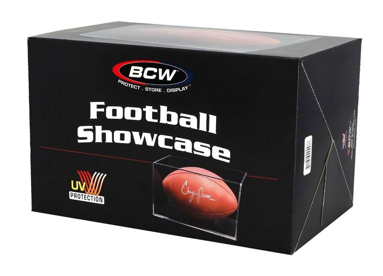 BCW Football Showcase with Stand & UV