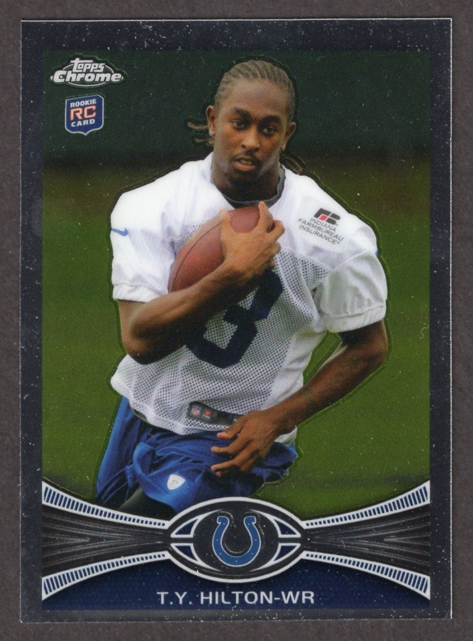 2012 Topps Chrome #168 T.Y. Hilton Rookie/RC