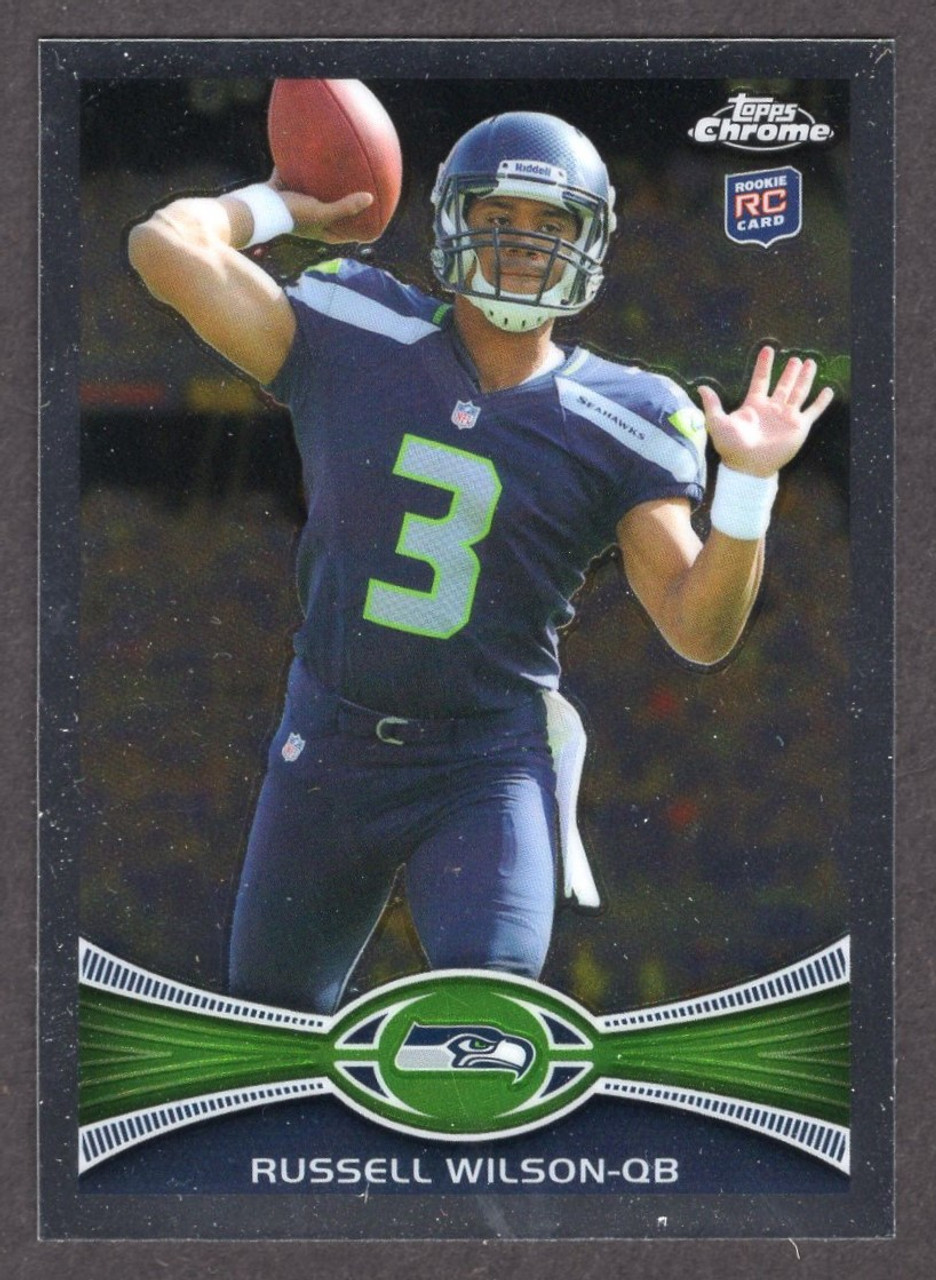 2012 Topps Chrome #40 Russell Wilson Rookie/RC