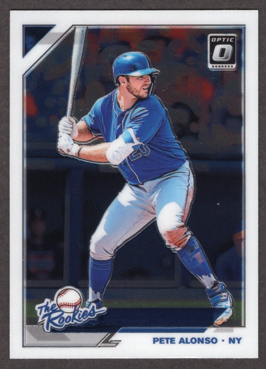 2019 Panini Donruss Optic #TR-14 Pete Alonso The Rookies Rookie/RC
