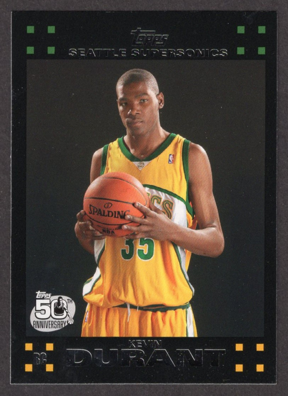 2007/08 Topps #112 Kevin Durant Rookie/RC