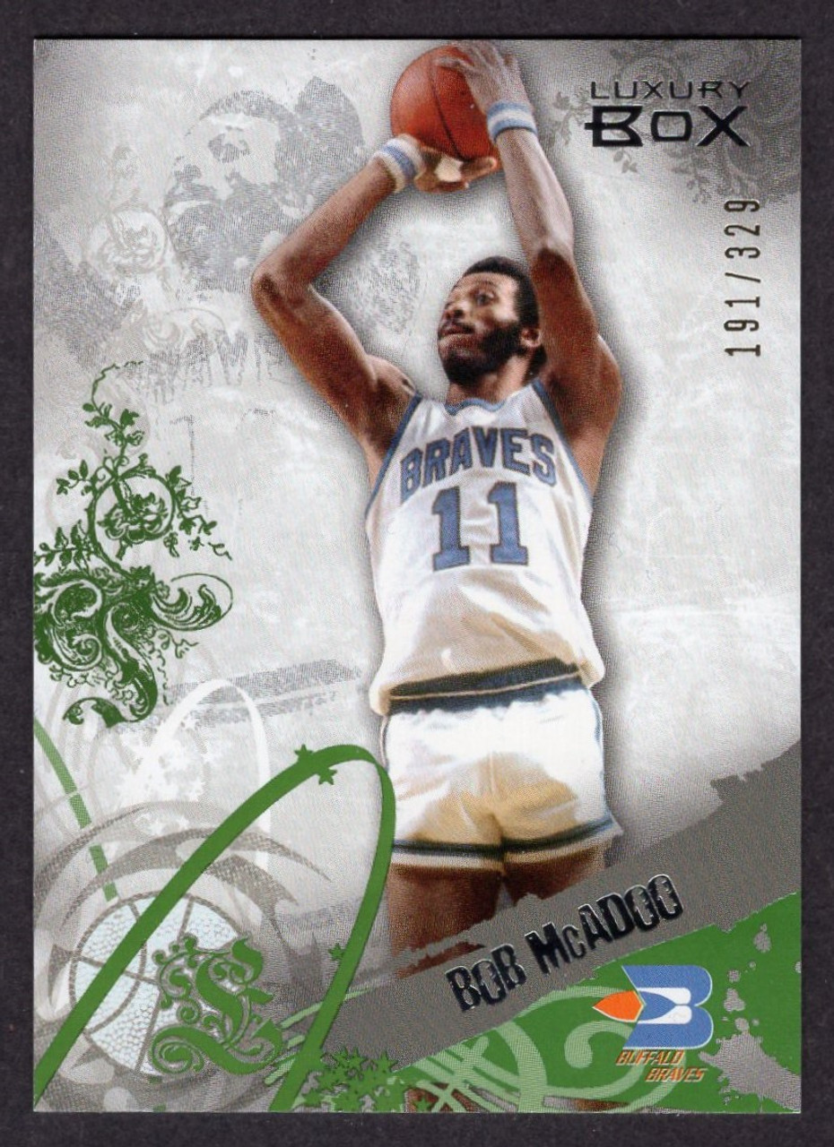 2007/08 Topps Luxury Box #48 Bob McAdoo Green Parallel 191/329