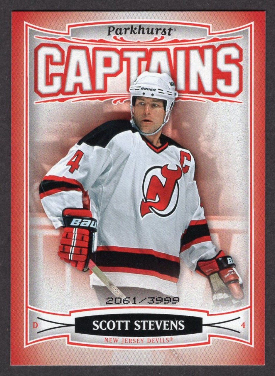 2006/07 Upper Deck Parkhurst #189 Scott Stevens Captains Red Parallel 2061/3999