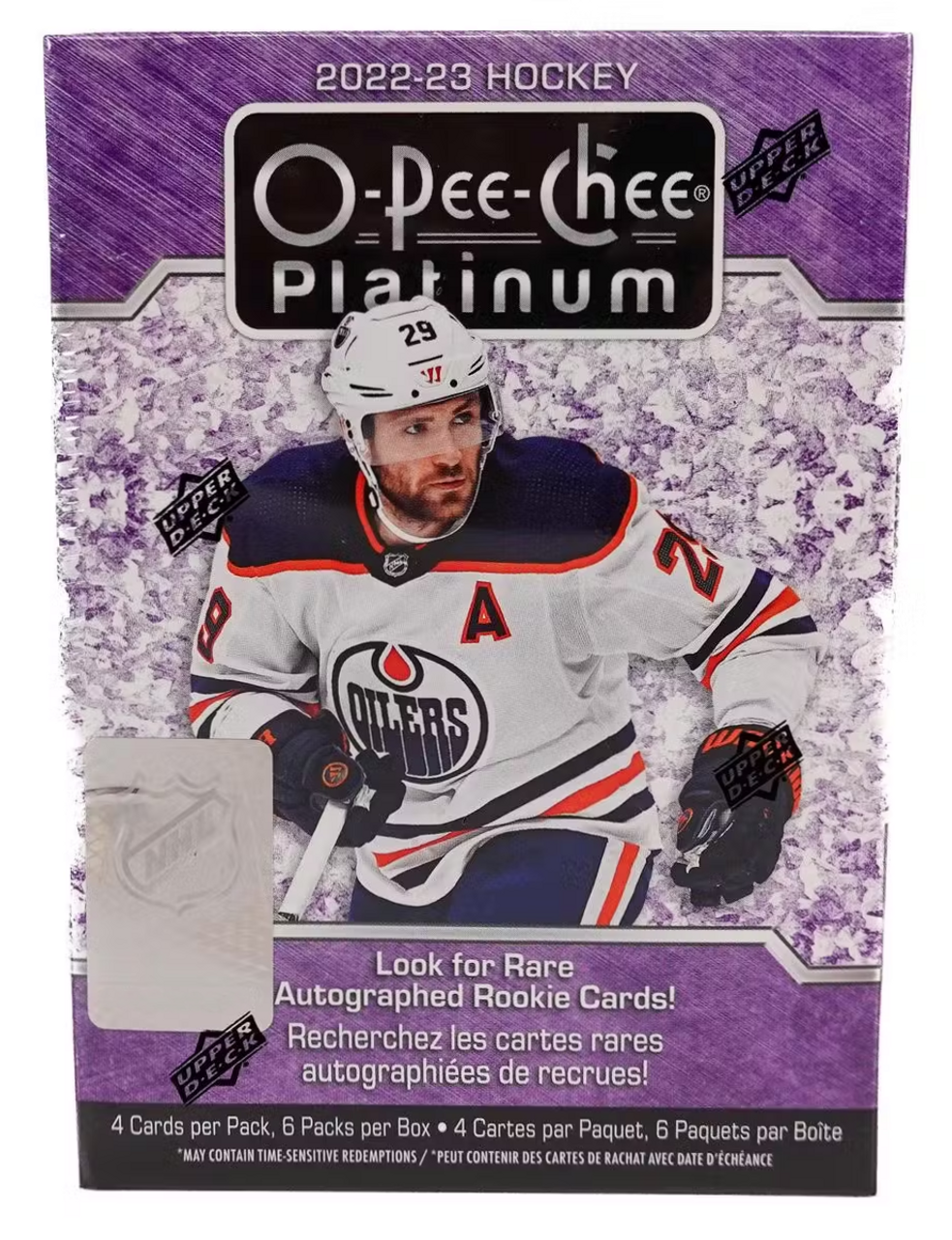 2022/23 Upper Deck O-Pee-Chee Platinum Hockey Blaster Box