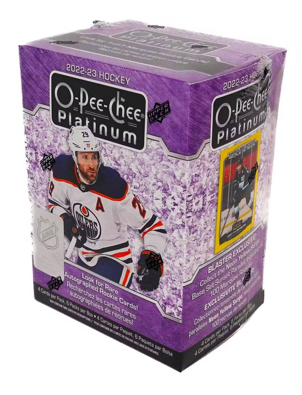 2022/23 Upper Deck O-Pee-Chee Platinum Hockey Blaster Box