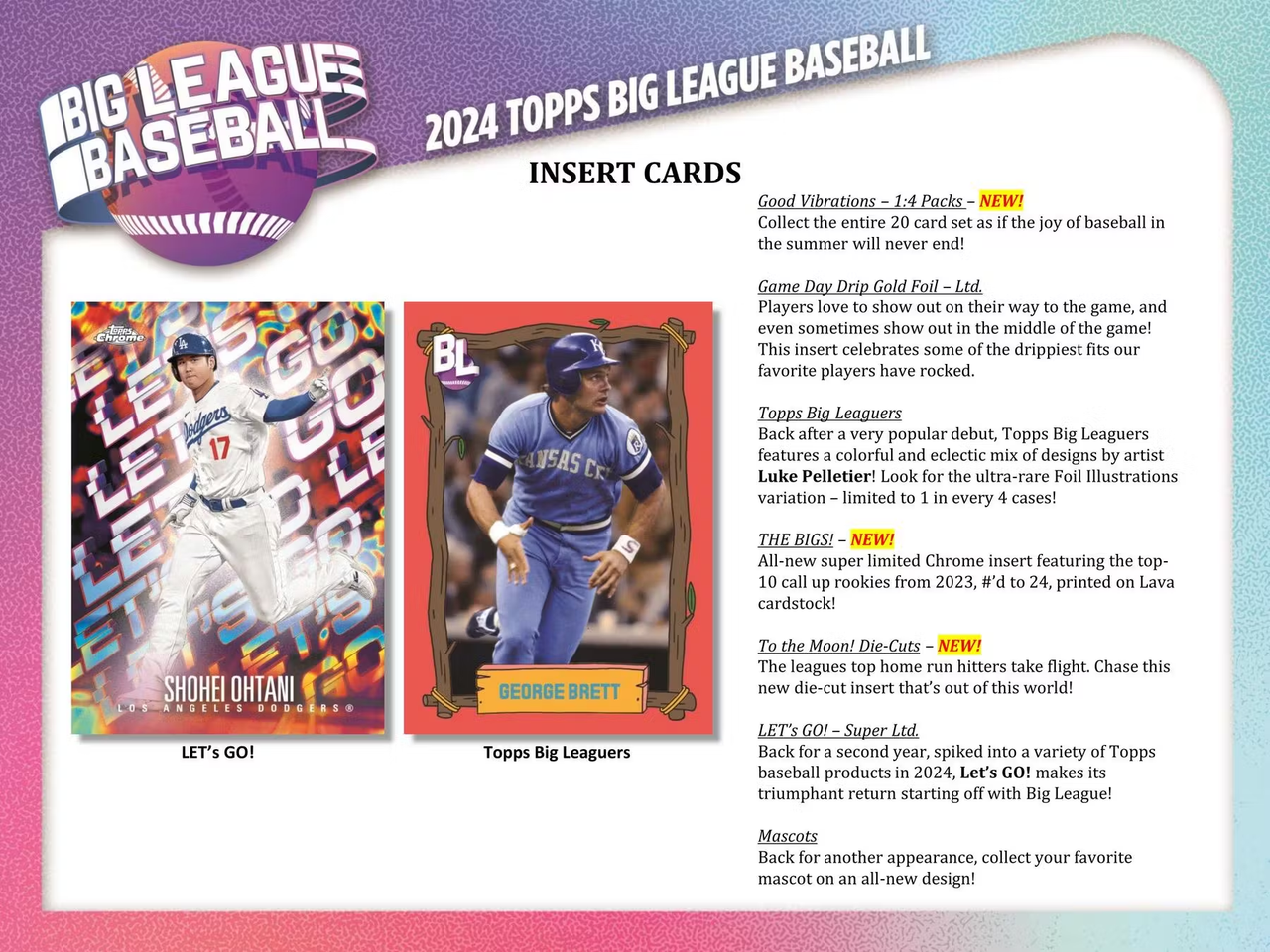 2024 Topps Big League Baseball Hobby Box