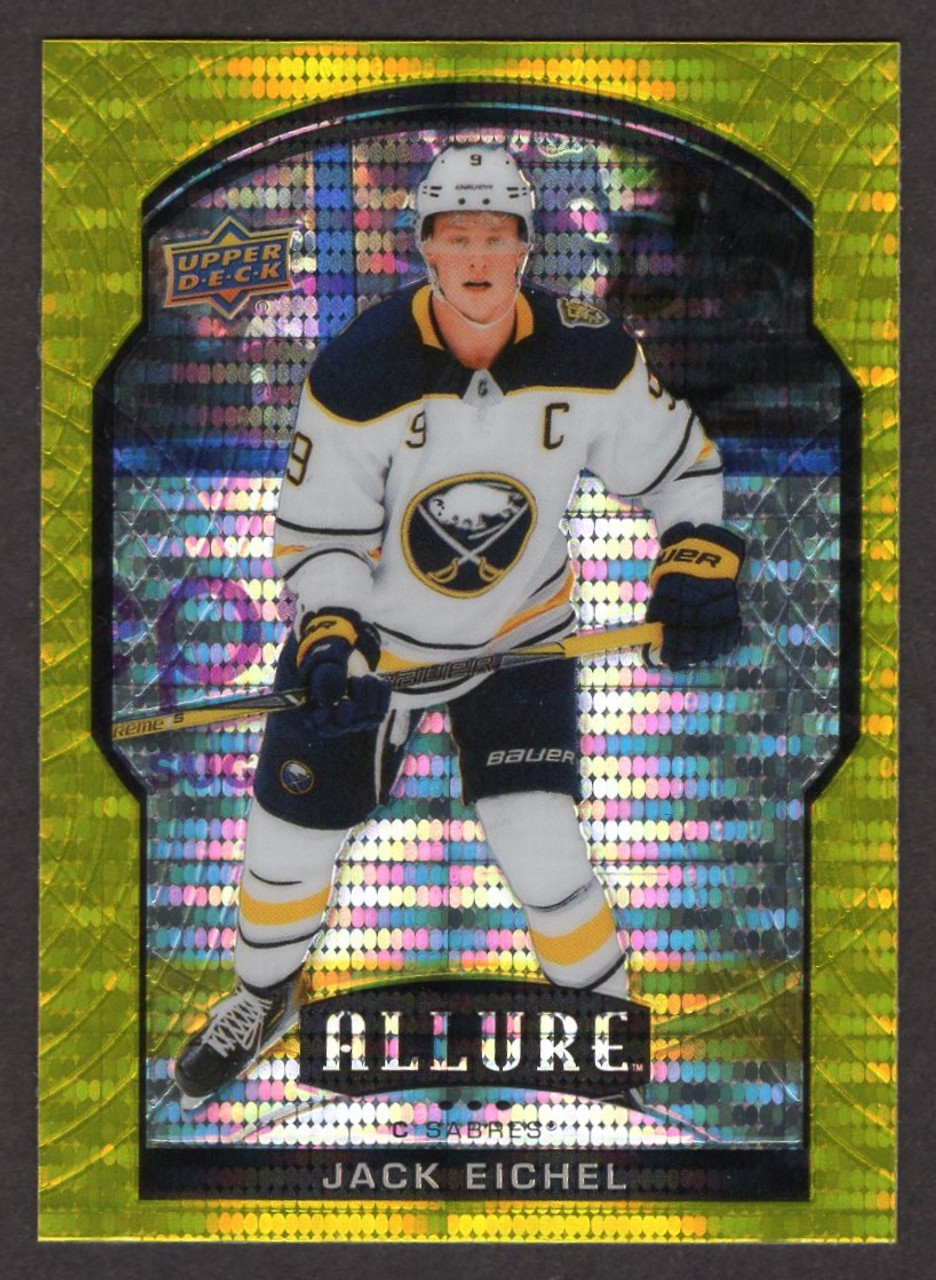 2020/21 Upper Deck Allure #68 Jack Eichel Yellow Taxi