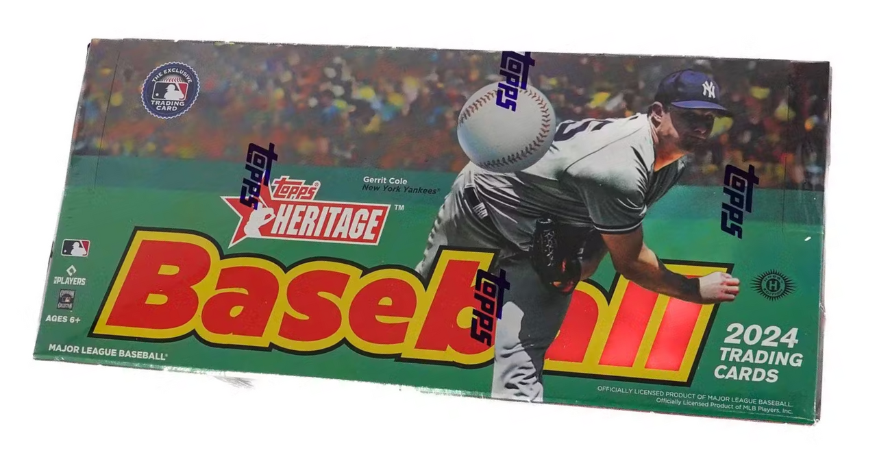 2024 Topps Heritage Baseball Hobby Box