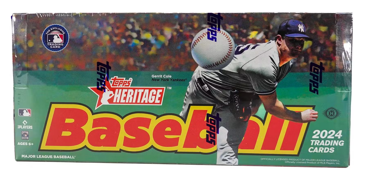 2024 Topps Heritage Baseball Hobby Box