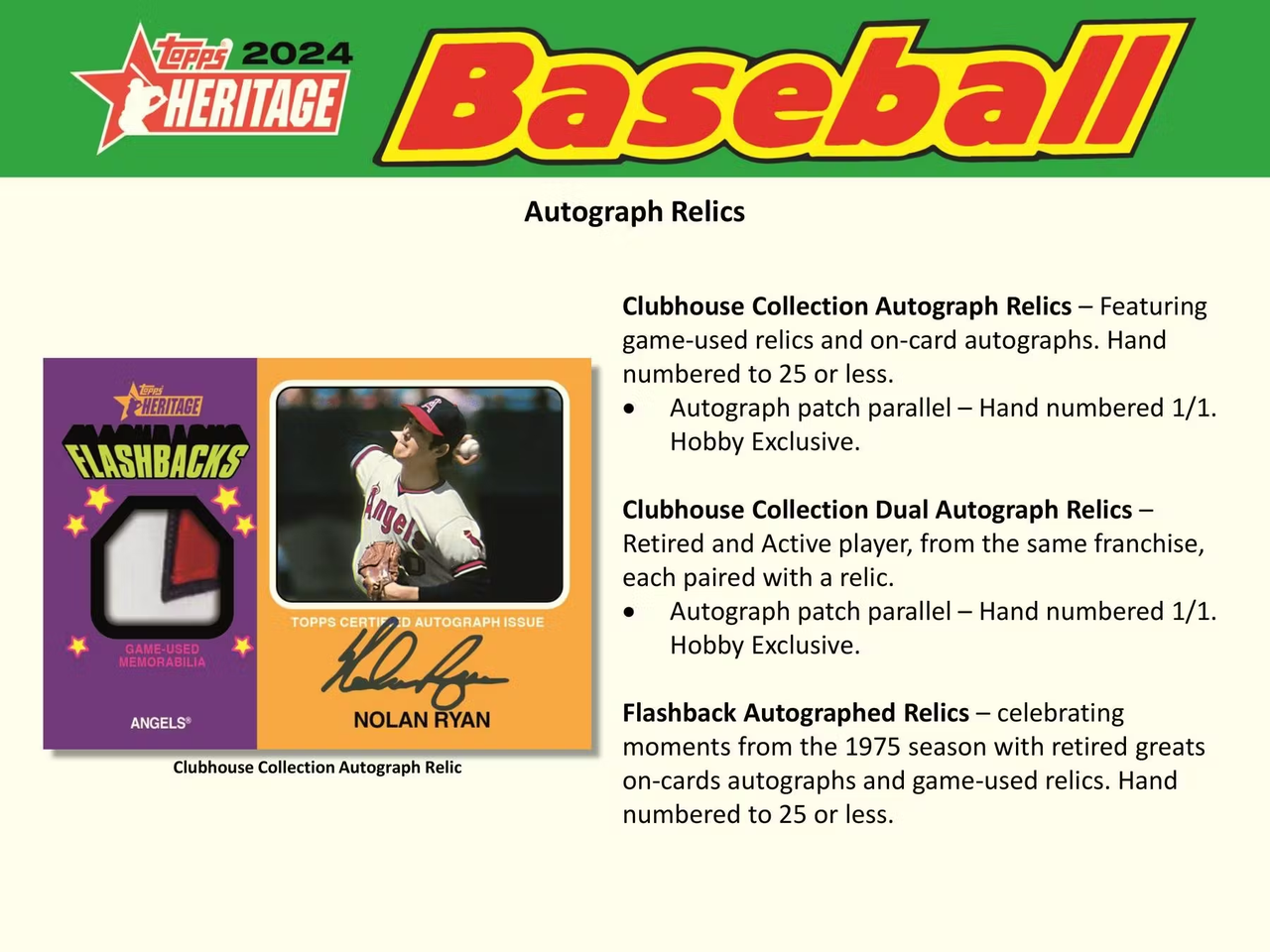 2024 Topps Heritage Baseball Hobby Box