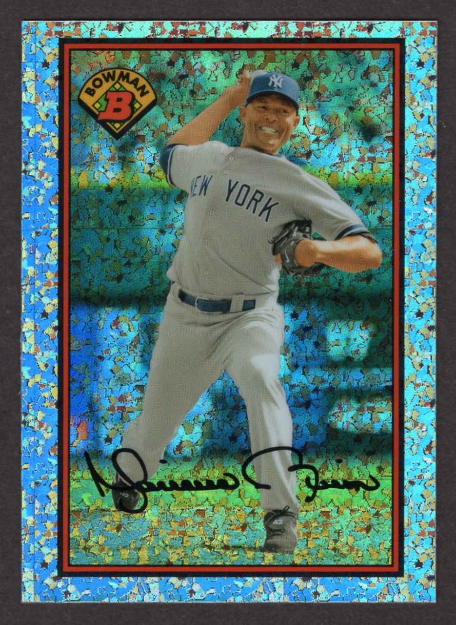 2014 Bowman #BIB89-MR Mariano Rivera 1989 Bowman Is Back Silver Diamond Refractor