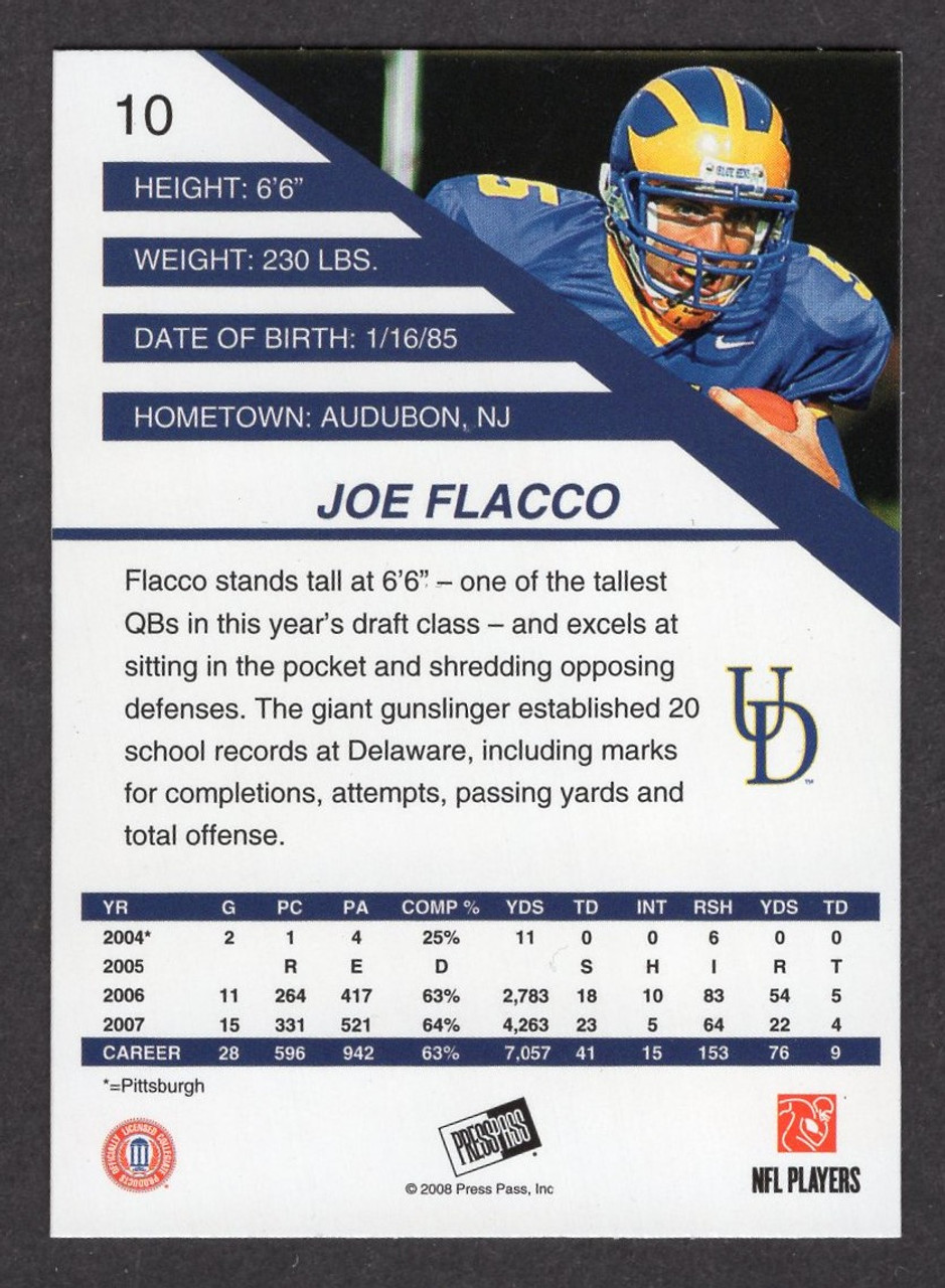 2008 Press Pass SE #10 Joe Flacco Rookie/RC (#2)