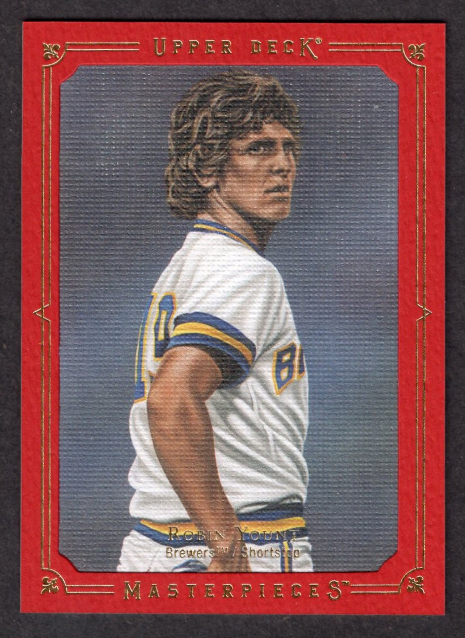 2008 Upper Deck Masterpieces #46 Robin Yount Red Frame