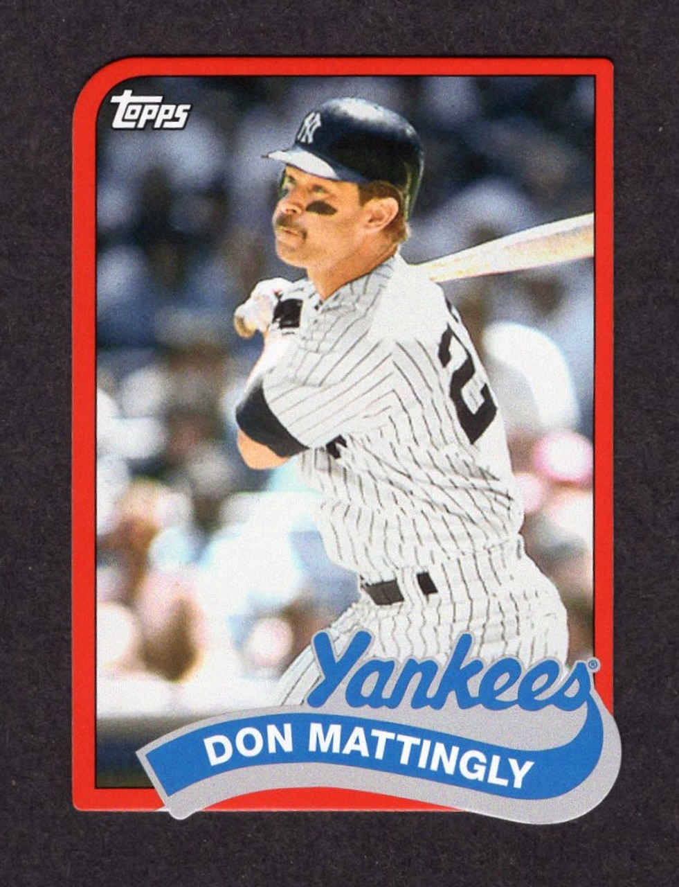 2014 Topps #TM-13 Don Mattingly 1989 Mini Die-Cut