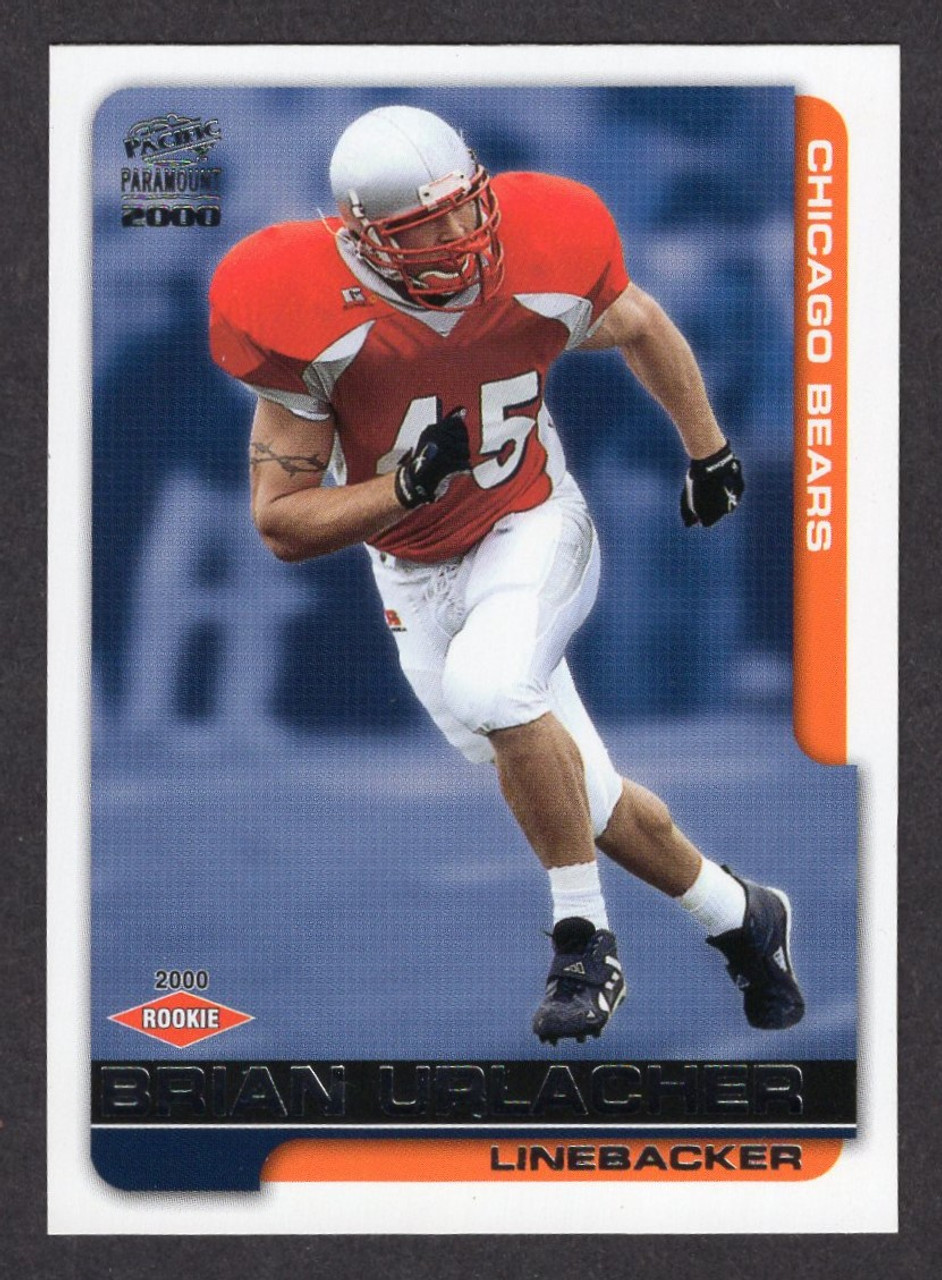 2000 Pacific Paramount #45 Brian Urlacher Rookie/RC (#2)