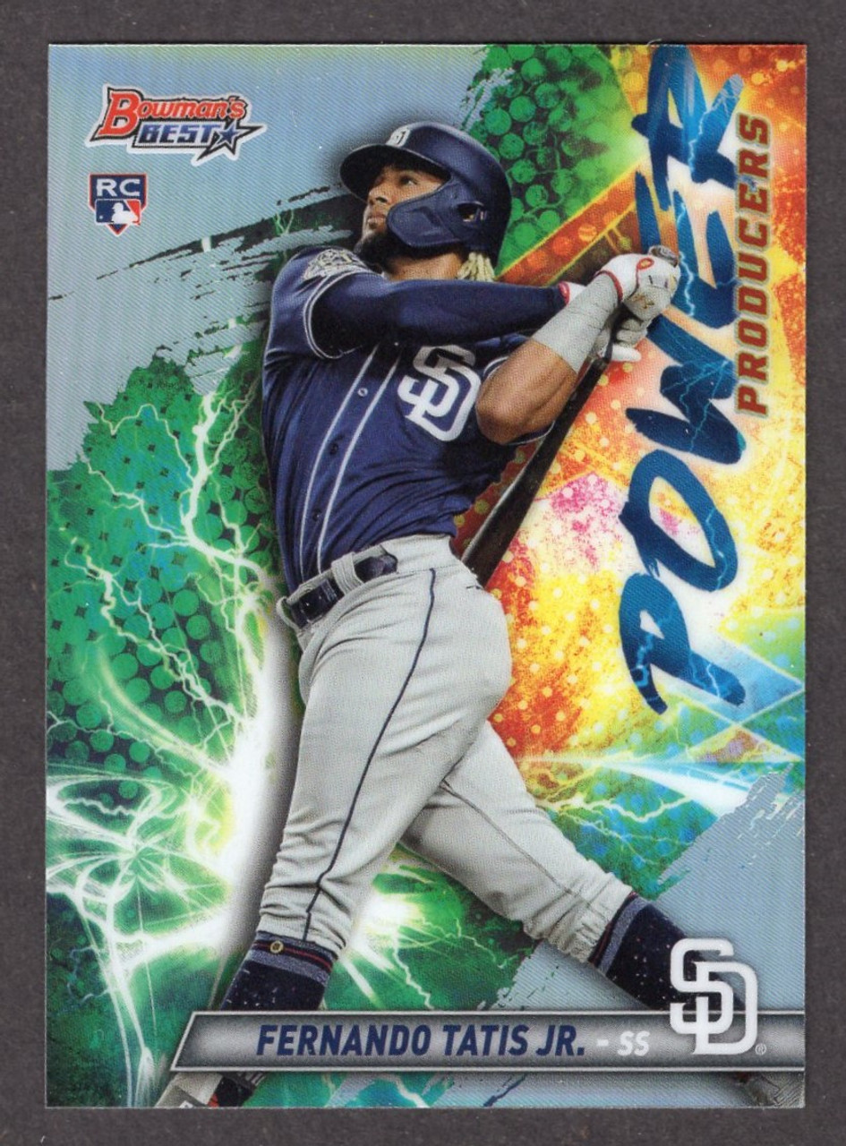 2019 Bowman's Best #PP-FTJ Fernando Tatis Jr. Power Producers Rookie/RC