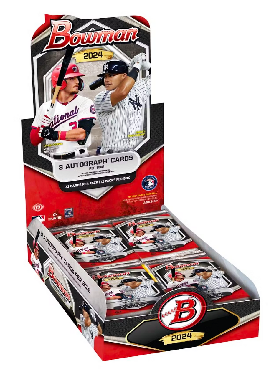 2024 Bowman Baseball Hobby Jumbo Box (PRE-ORDER)