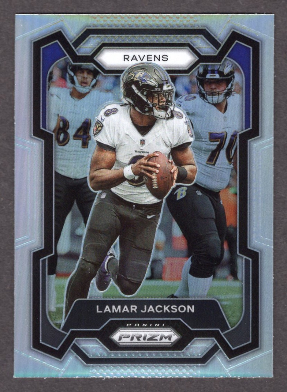 2023 Panini Prizm #18 Lamar Jackson Silver Prizm