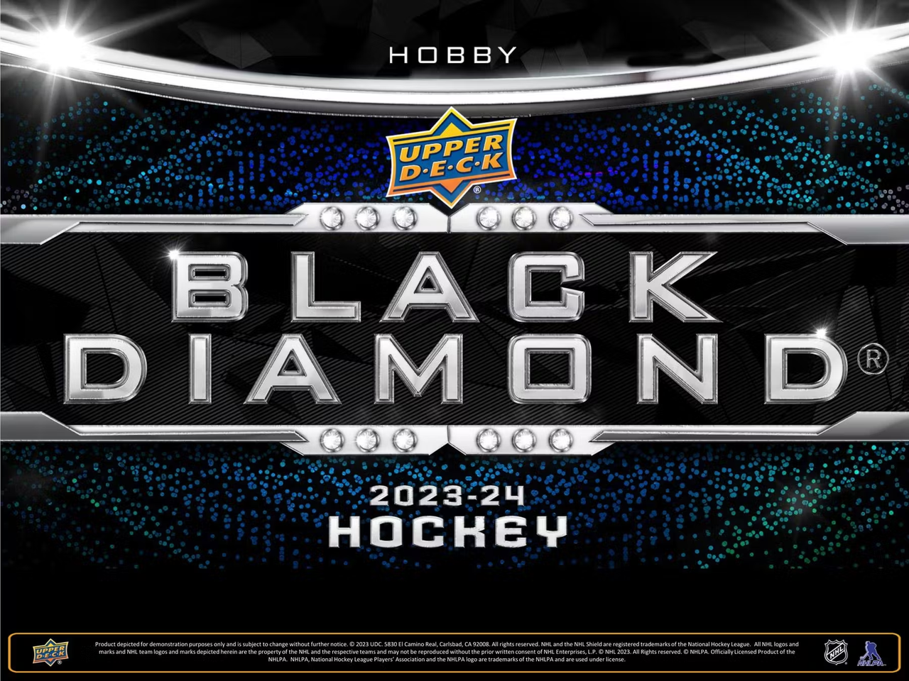 2023/24 Upper Deck Black Diamond Hockey Hobby Box