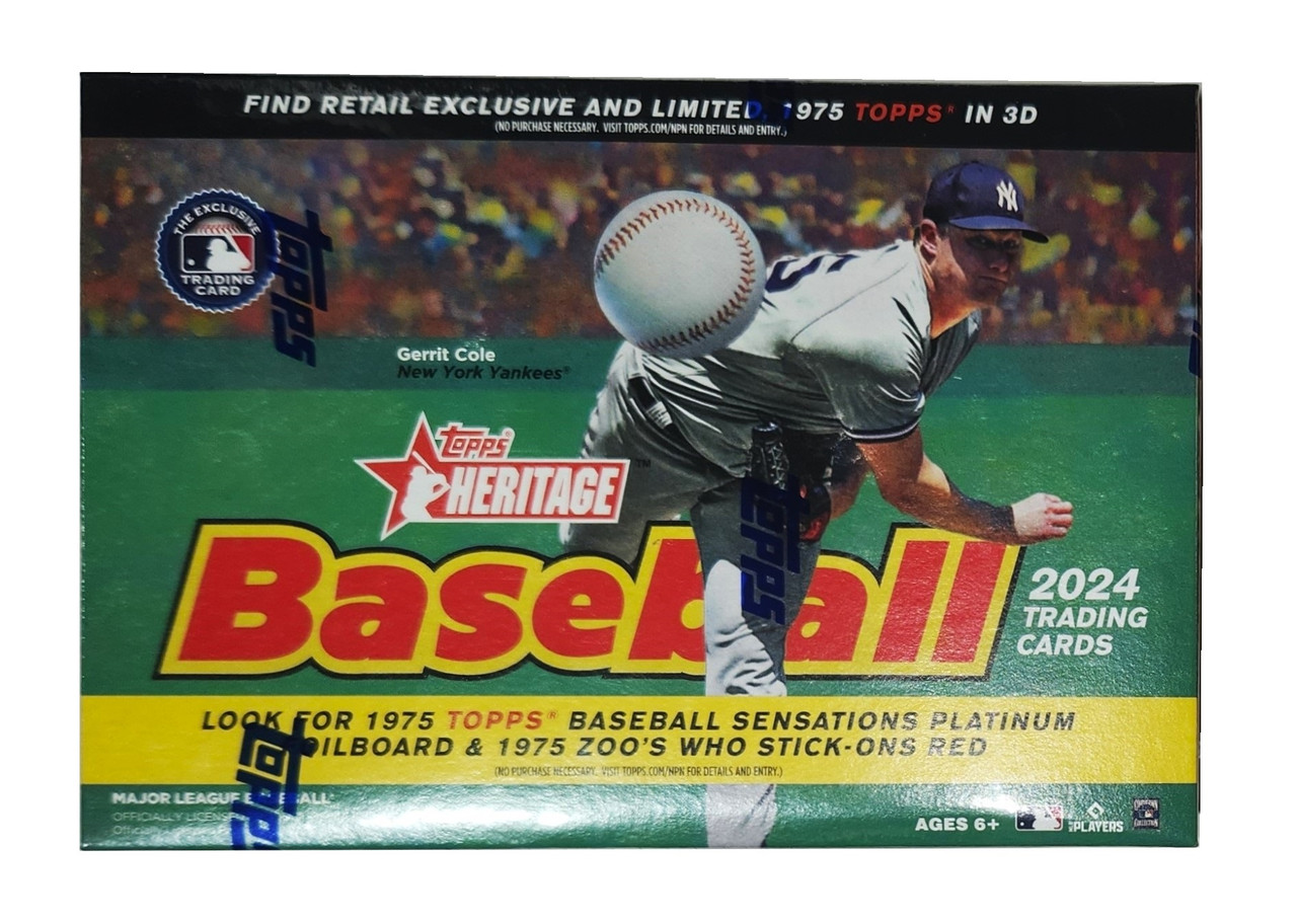 2024 Topps Heritage Baseball Mega Box