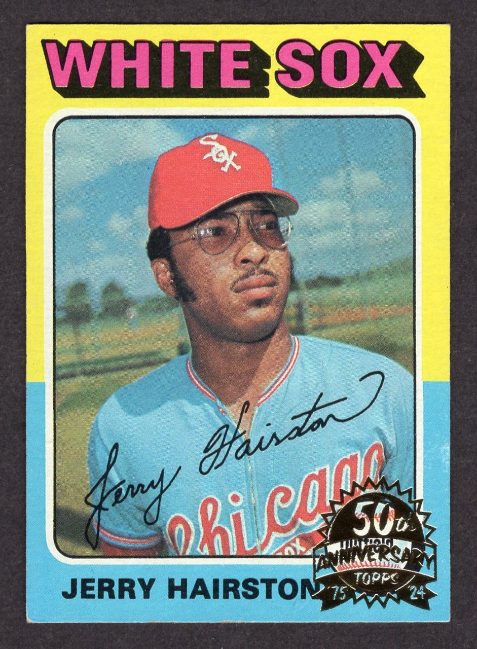 2024 Topps Heritage #327 Jerry Hairston 50th Anniversary 1975 Stamped Buyback