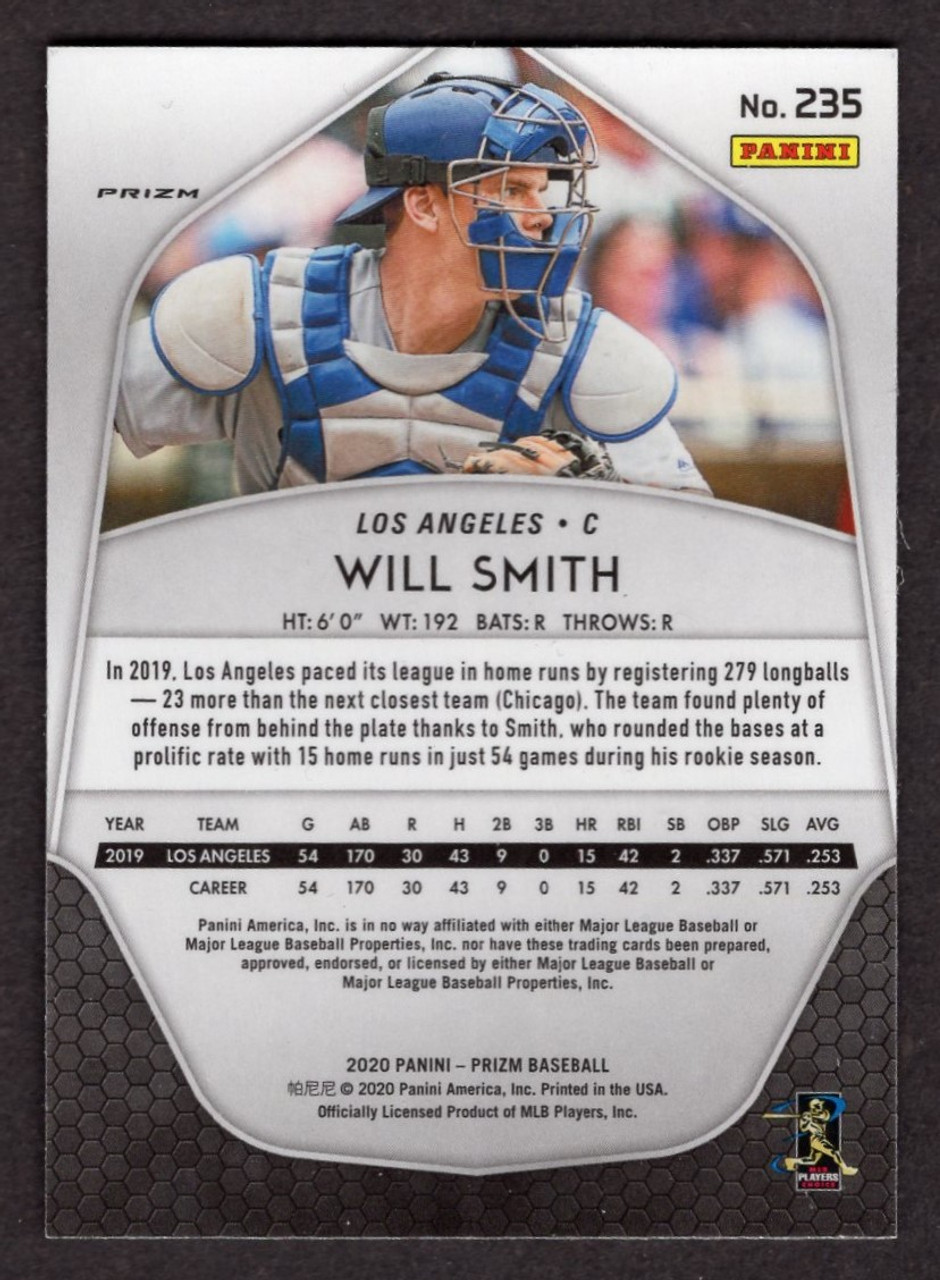 2020 Panini Prizm #235 Will Smith Silver Wave Prizm