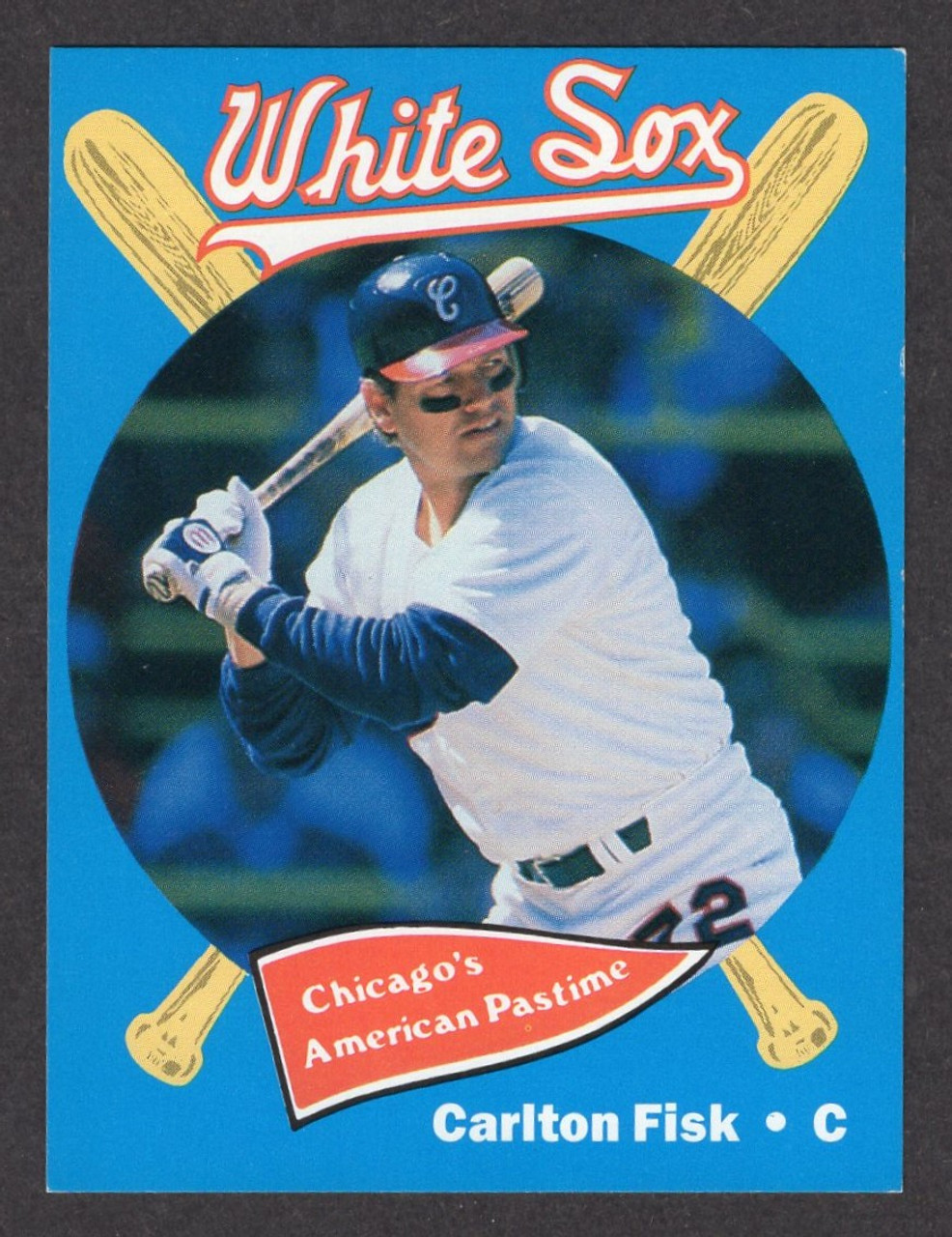 1989 Chicago's Pastime #6 Carlton Fisk Coca Cola 