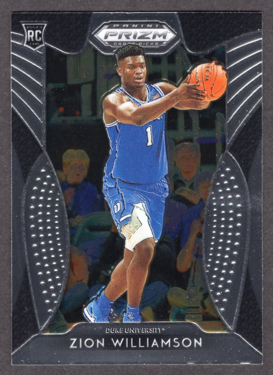 2019 Panini Prizm Draft Picks #64 Zion Williamson Rookie/RC