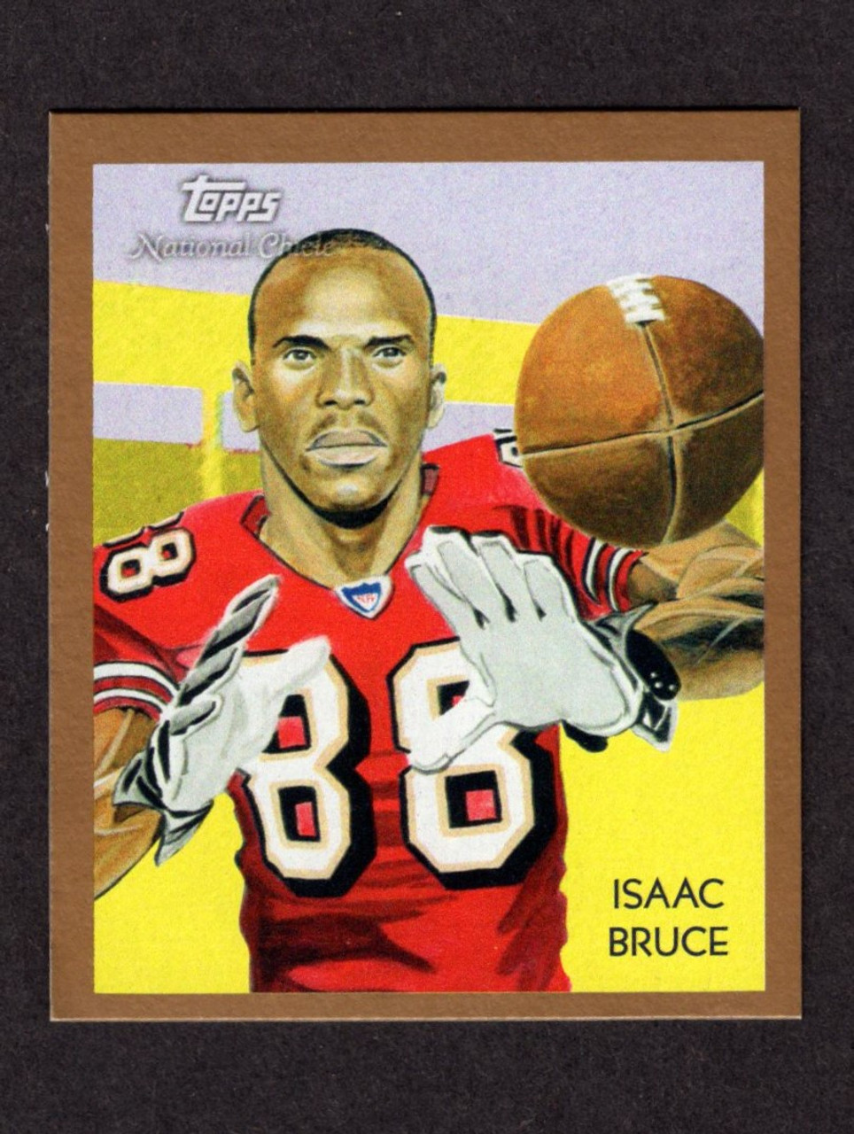 2009 Topps National Chicle #C159 Isaac Bruce Gold Mini