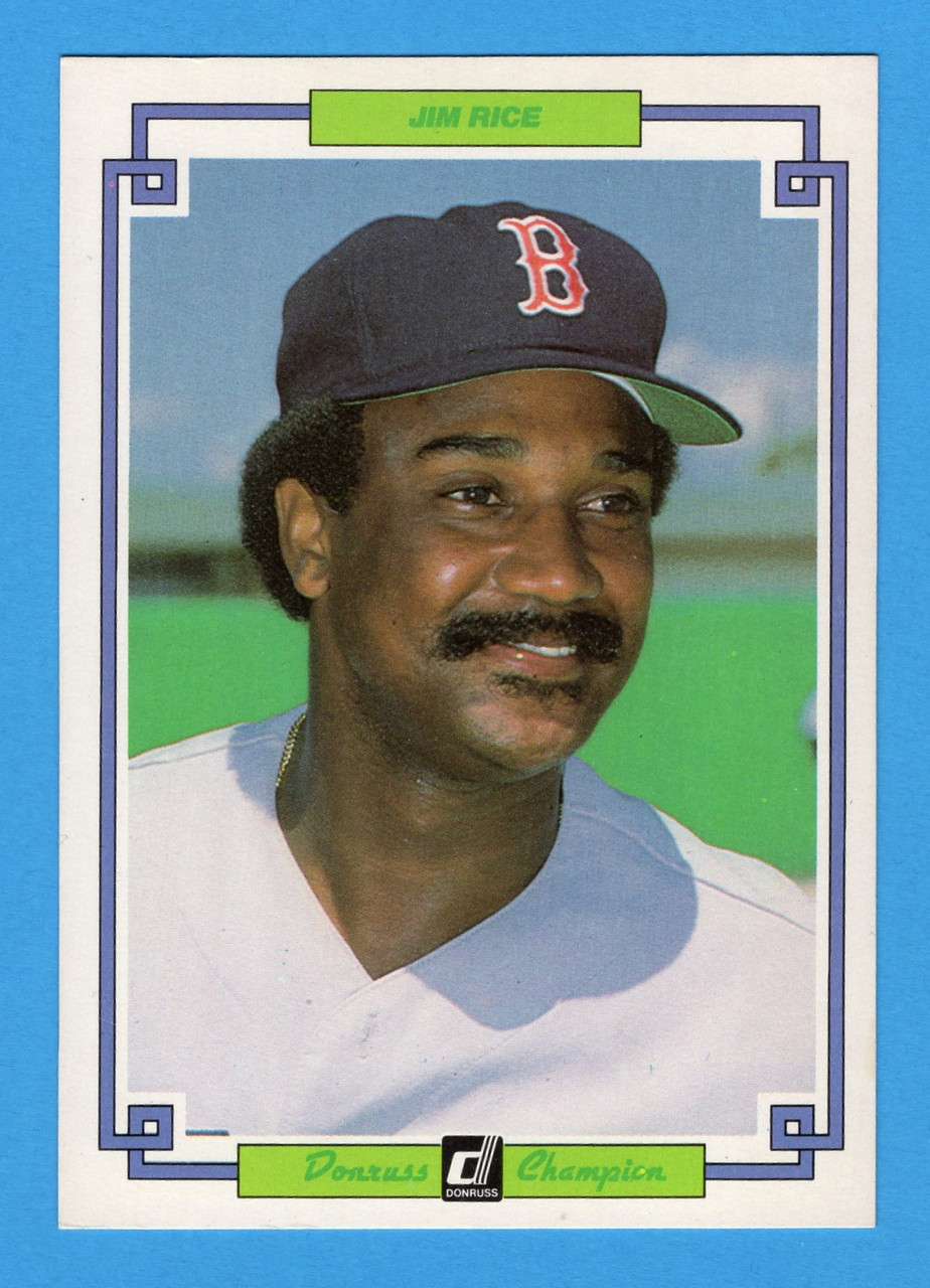 1984 Donruss Champions #4 Jim Rice (Oversized; #2)