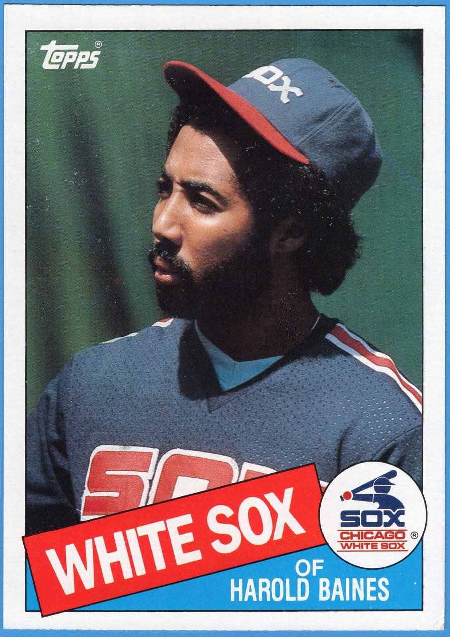 1985 Topps Super #51 Harold Baines (Oversized)