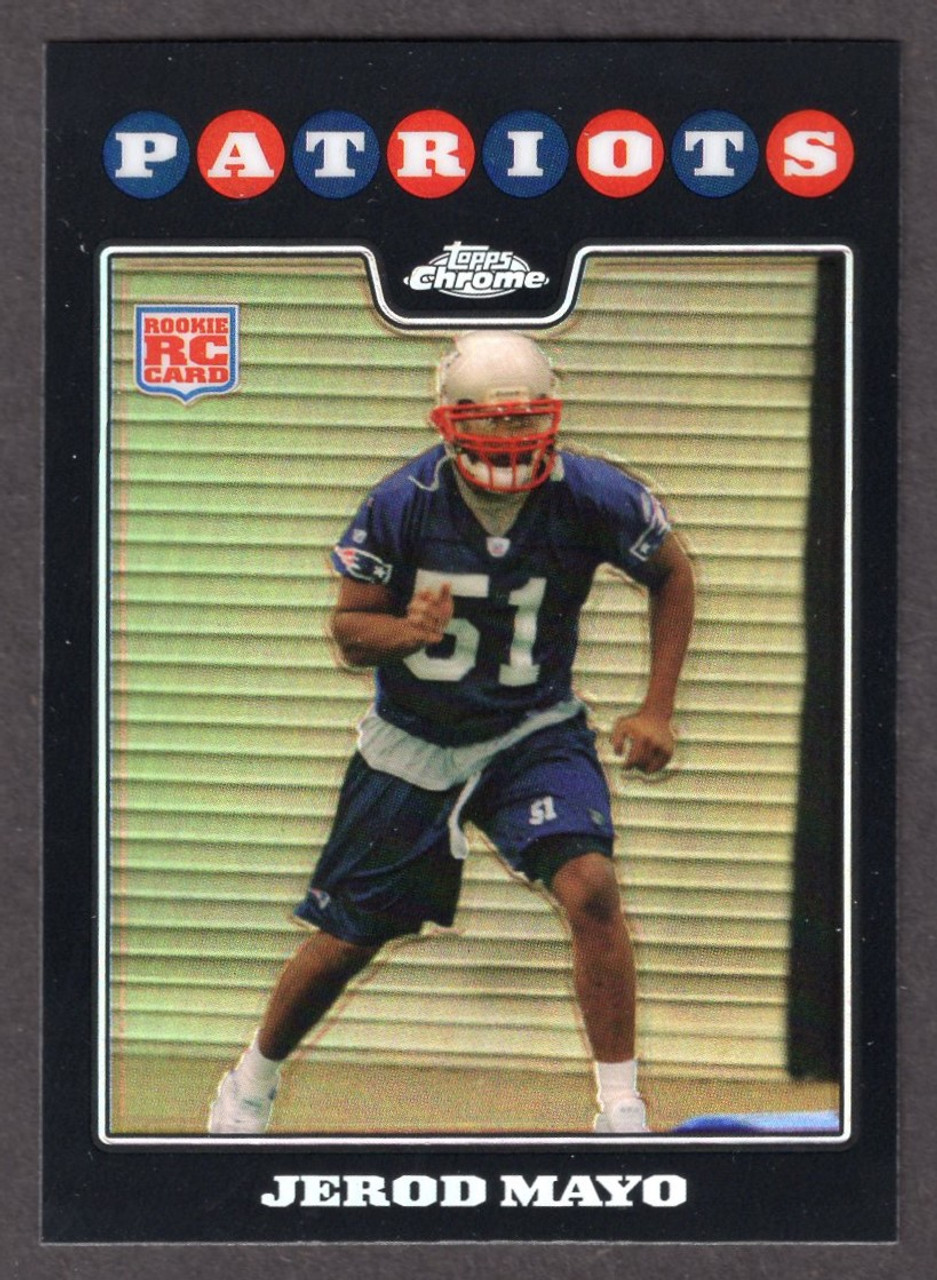 2008 Topps Chrome #TC246 Jerod Mayo Refractor Rookie/RC