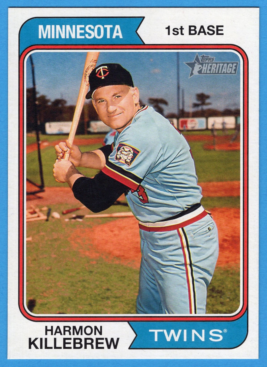 2023 Topps Heritage #OB-HK Harmon Killebrew Oversized 1974 Topps (#2)