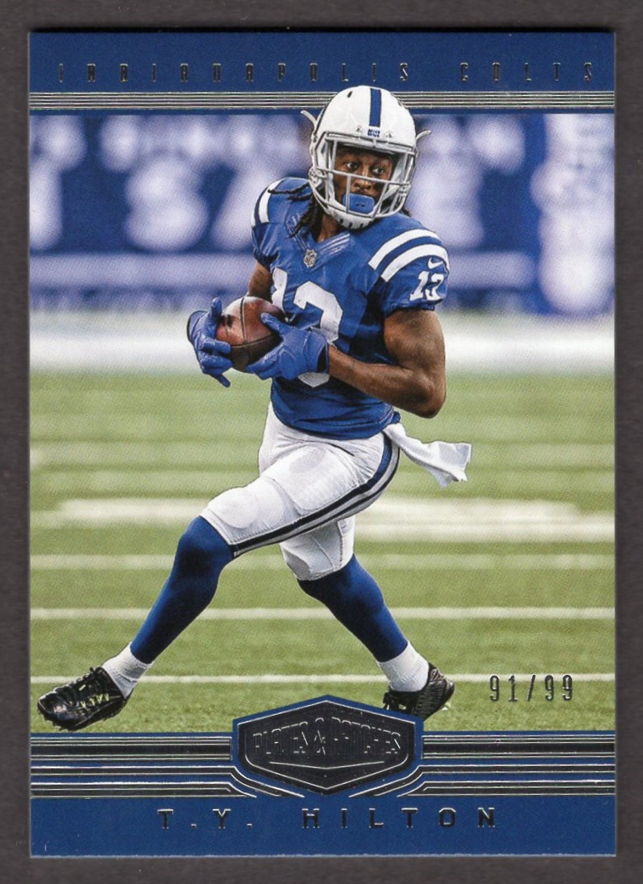 2017 Panini Plates & Patches #98 T.Y. Hilton 91/99