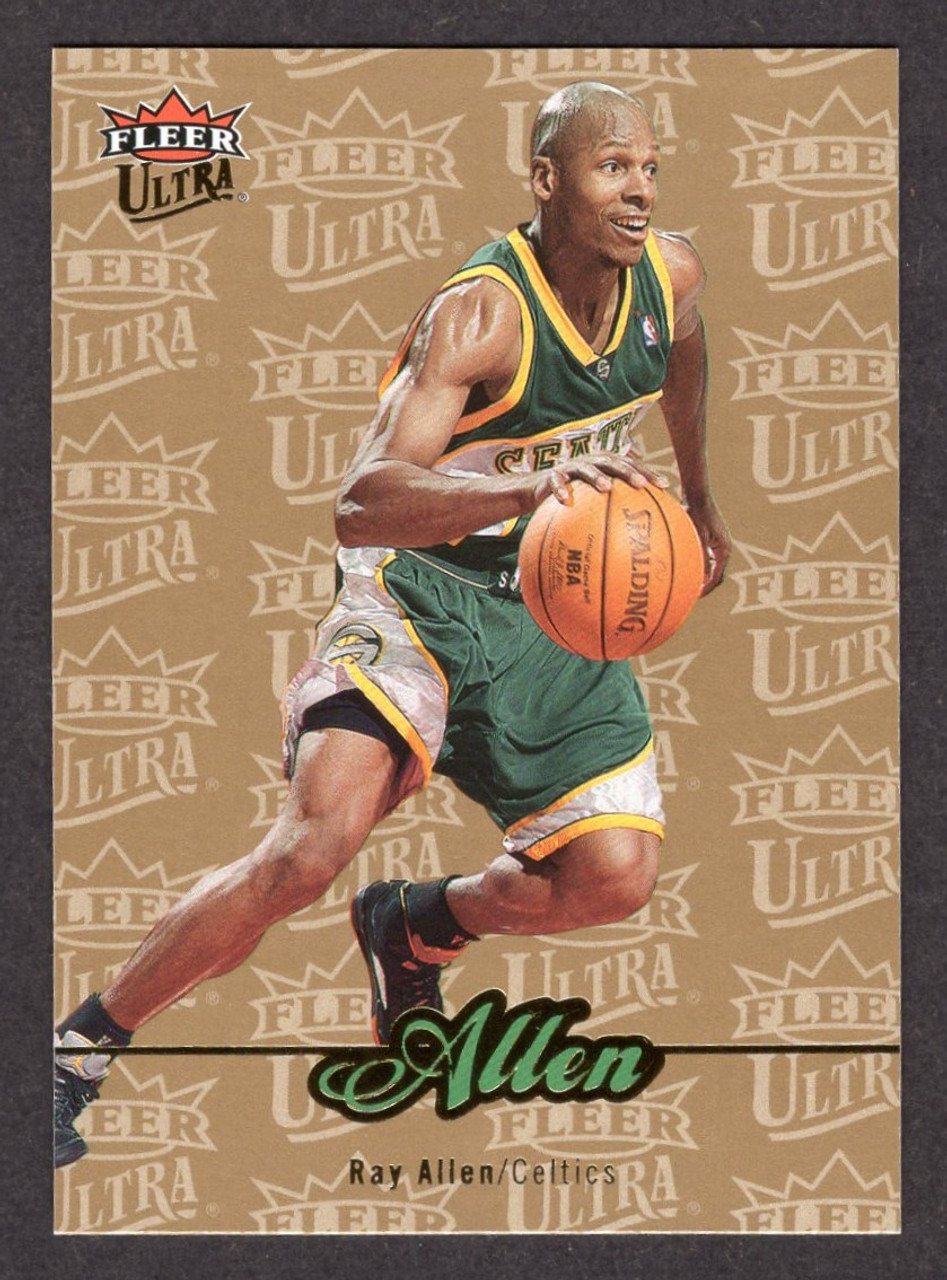 2007/08 Fleer Ultra #175 Ray Allen Gold Medallion