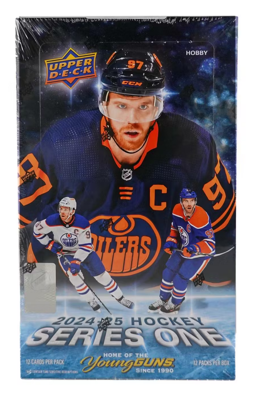 2024 25 Upper Deck Series 1 2024/25 Upper Deck Series 1 Hockey Hobby Box - The Baseball Card King, Inc.