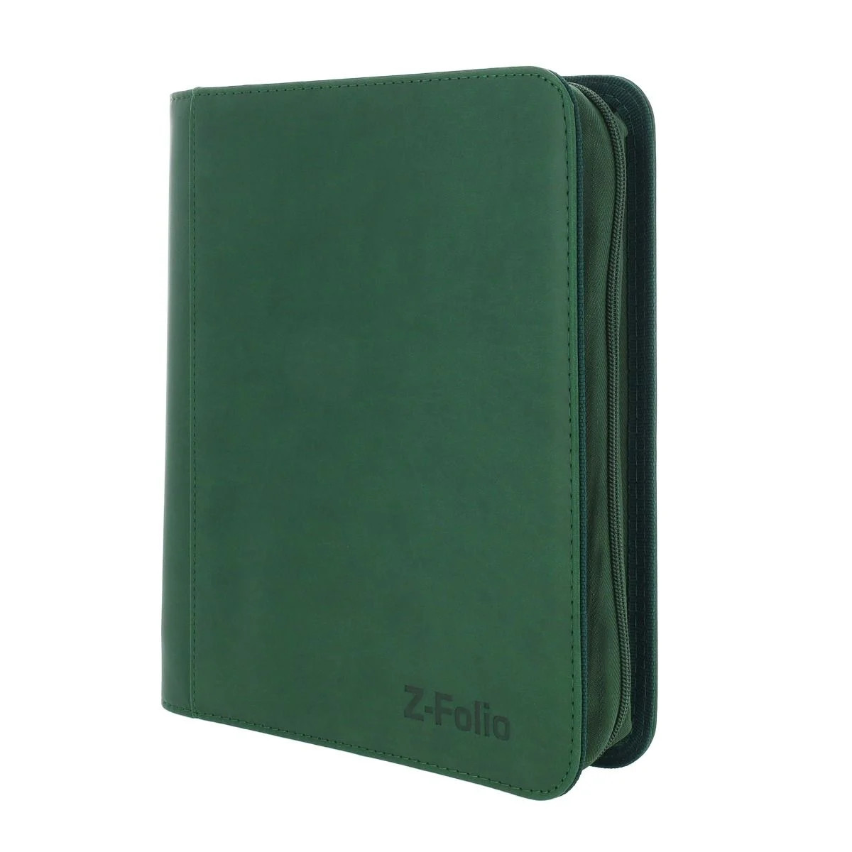 BCW Z-Folio 4 Pocket LX-Toploader Album - Green - The Baseball