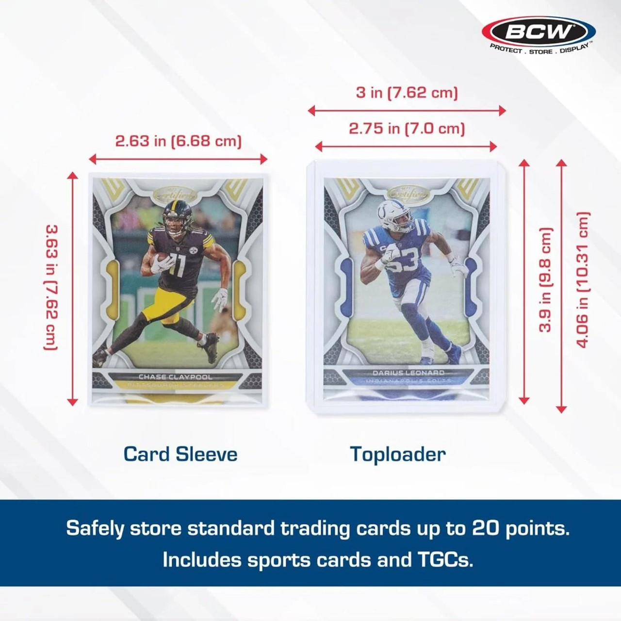 BCW Standard Top Load & Soft Sleeve Combo 200ct Pack