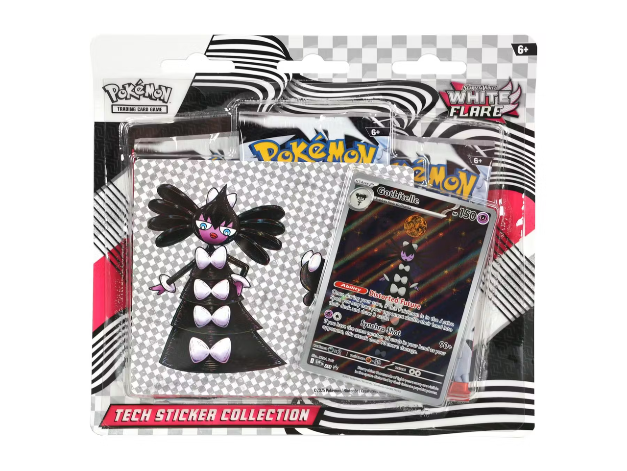 Pokemon Scarlet & Violet: White Flare Tech Sticker Collection Pack 