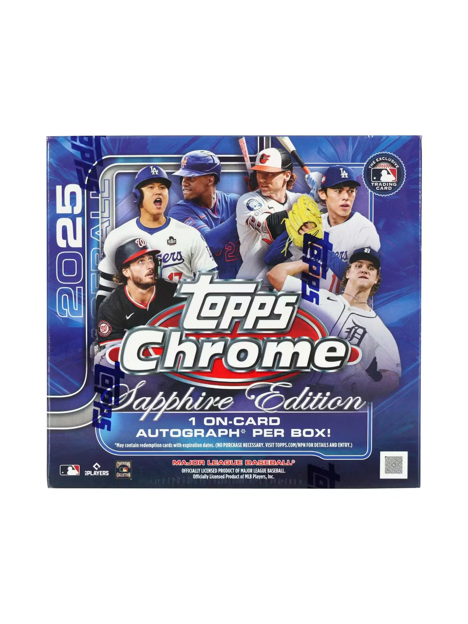 2025 Topps Chrome Sapphire Baseball Hobby Box