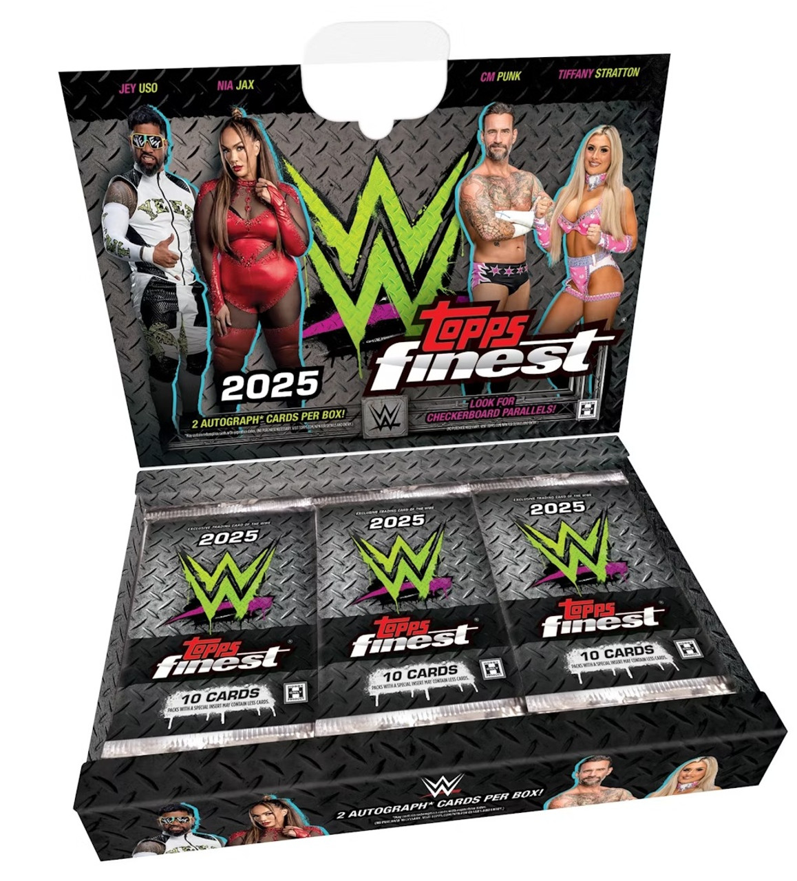 2025 Topps Finest WWE Hobby Box