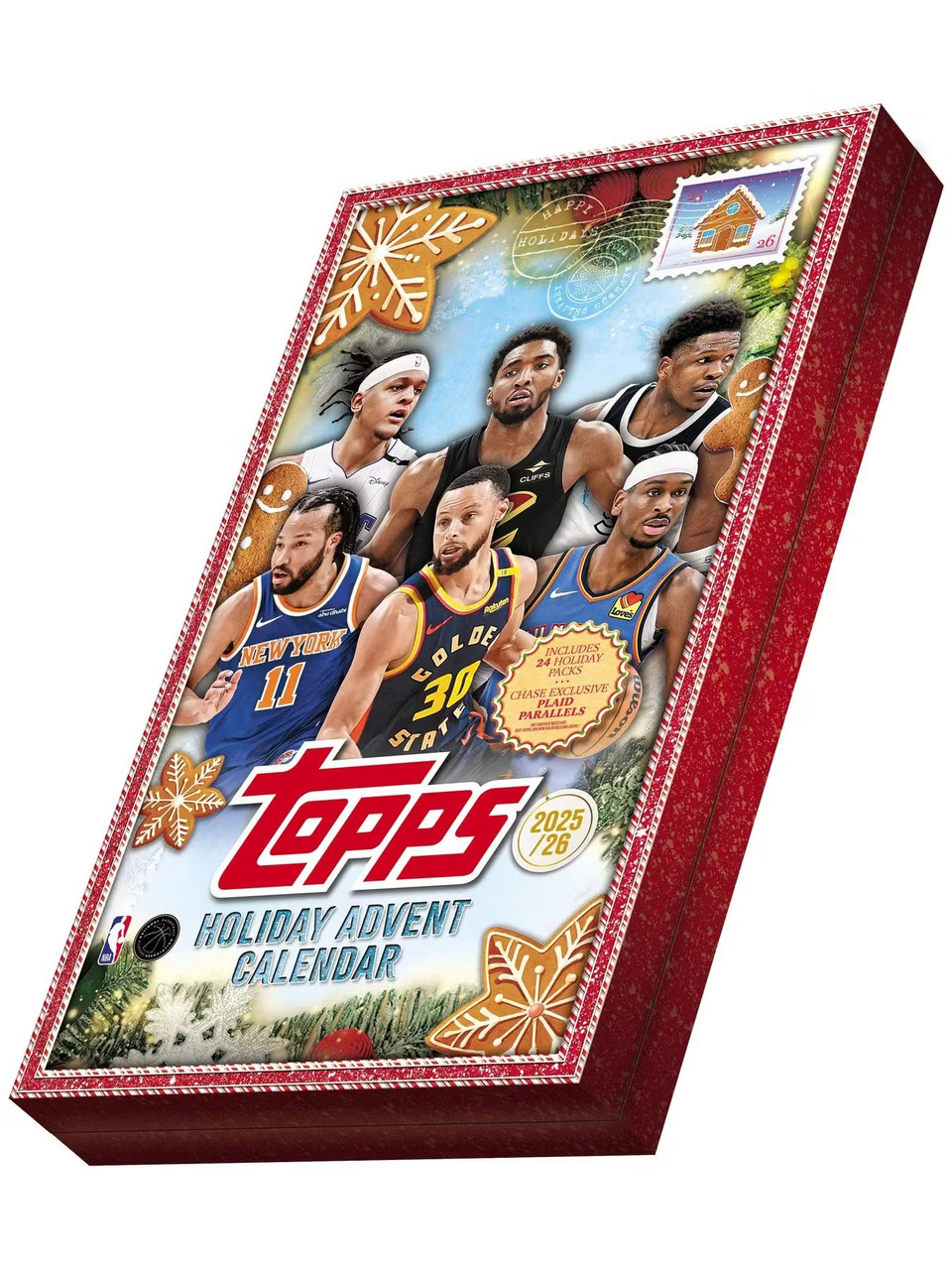 2025/26 Topps Holiday Basketball Countdown Calendar 2025/26 Topps Holiday Basketball Countdown Calendar