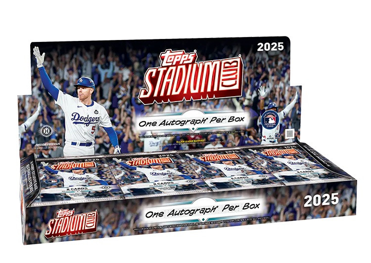 2025 Topps Stadium Club Baseball Hobby Box