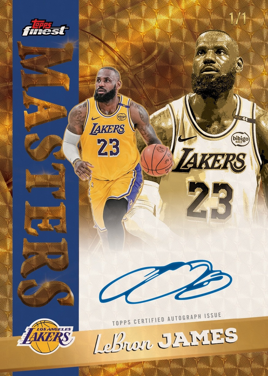 2025/26 Topps Finest Basketball Hobby Box