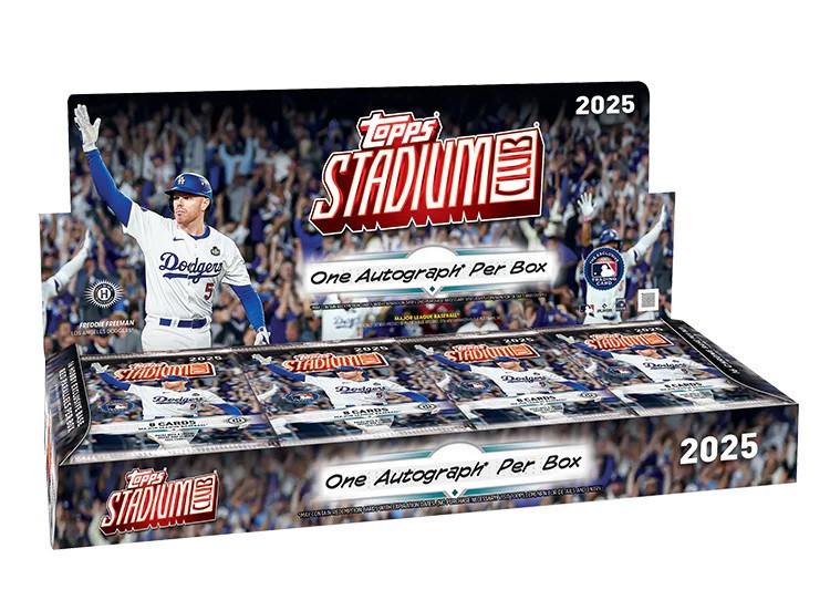 CASE BREAK: 2025 Stadium Club Baseball HOBBY 16-box Random Team