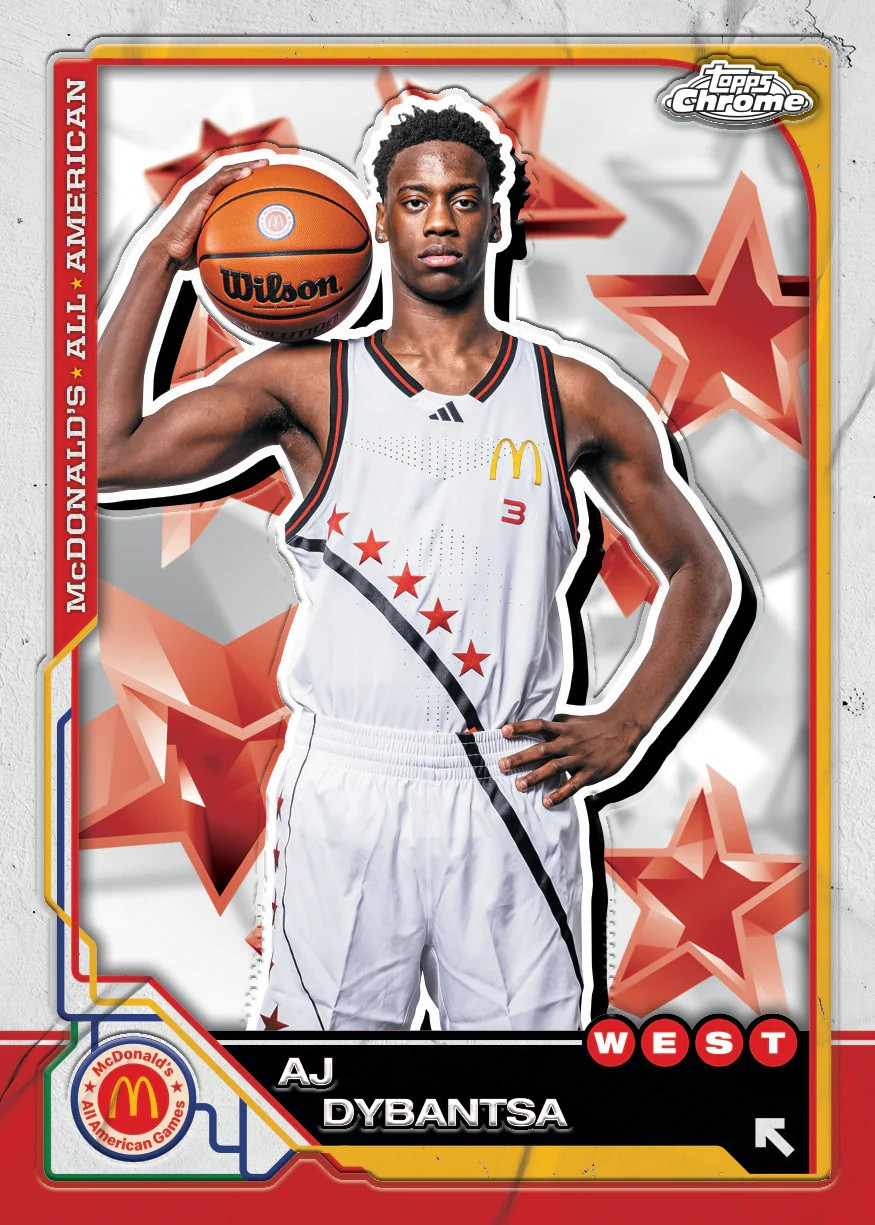 2025 Topps McDonald's All-American Basketball Mega Box